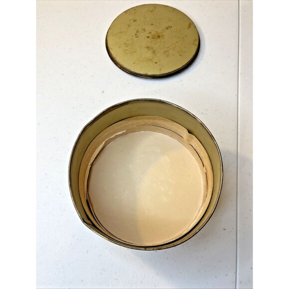 Vintage Avon Mid Century Jasmine Dusting Powder Tin Flaws Floral Nostalgic Scent - Picture 3 of 11